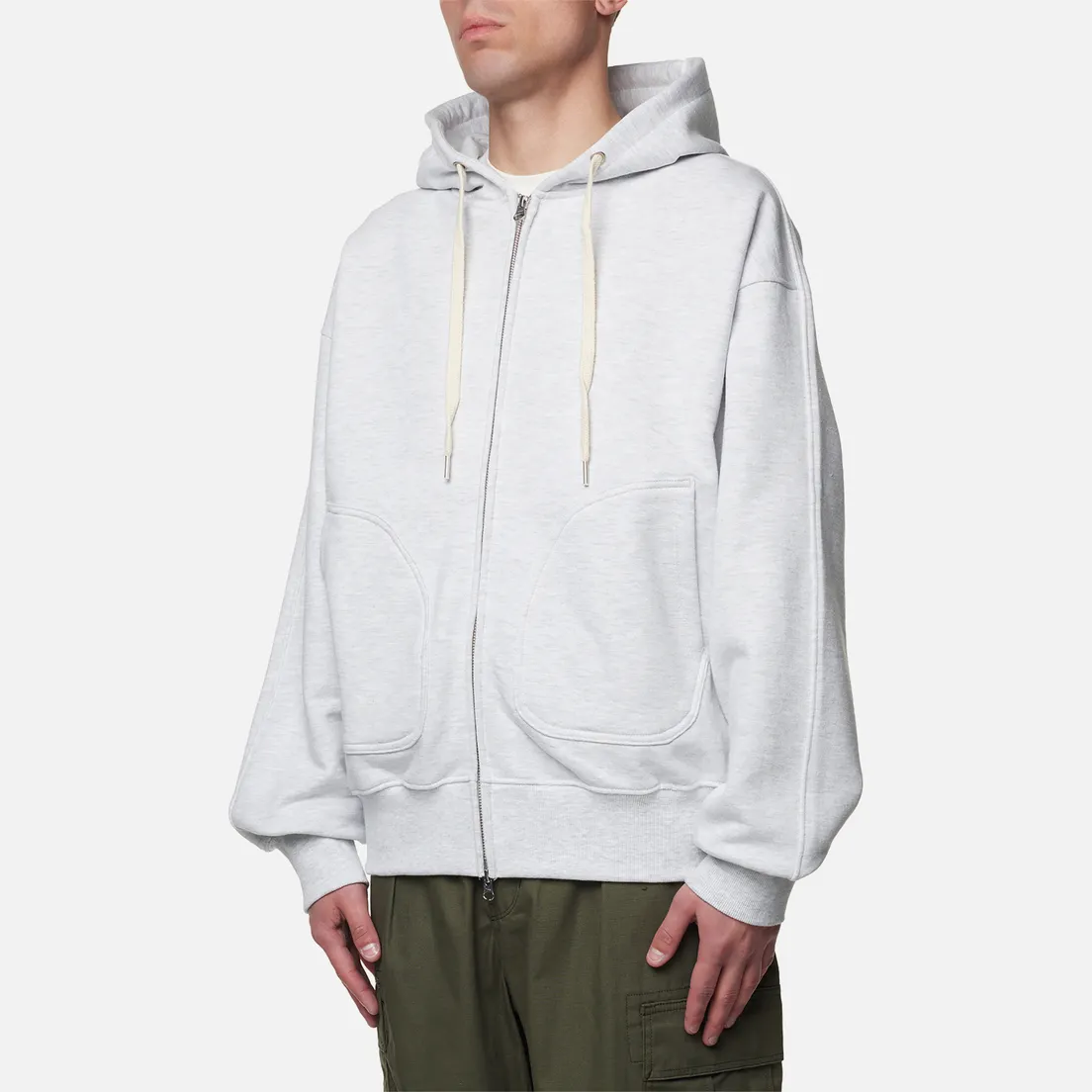 FrizmWORKS Мужская толстовка OG Heavyweight Hoodie Zip Up Parka