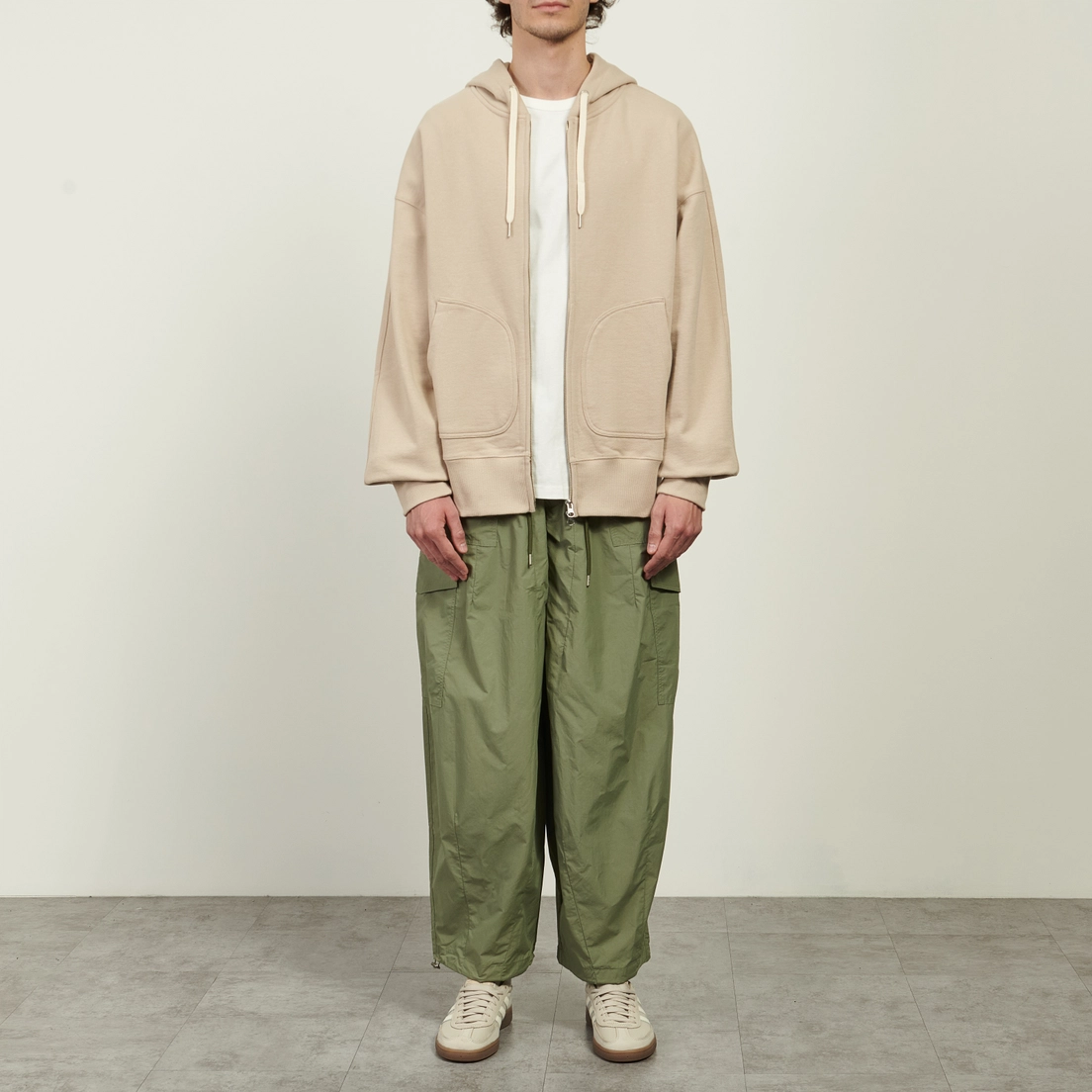 FrizmWORKS Мужская толстовка OG Heavyweight Hoodie Zip Up Parka