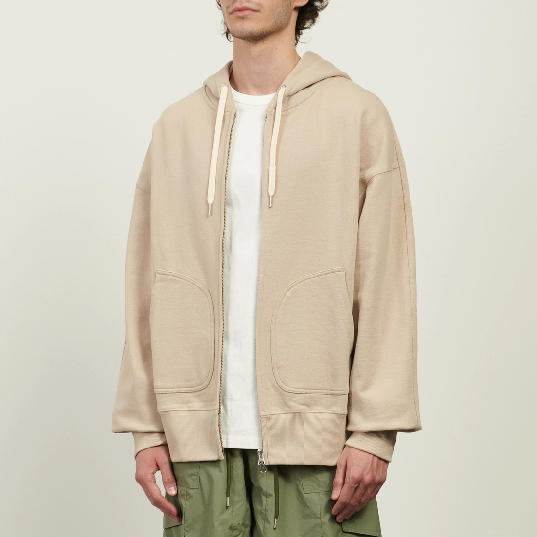 FrizmWORKS Мужская толстовка OG Heavyweight Hoodie Zip Up Parka