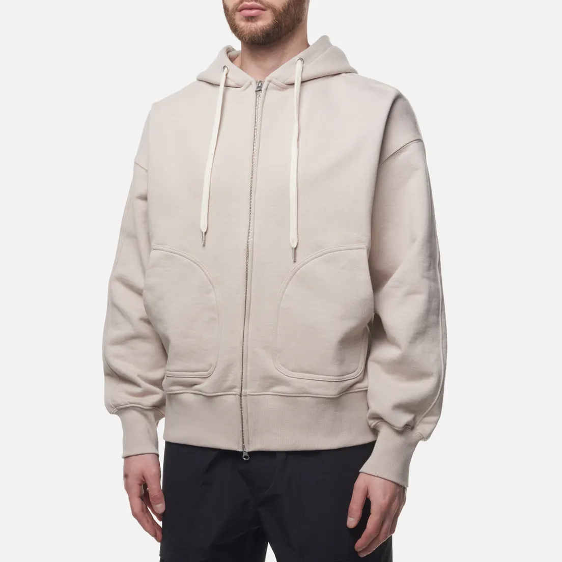 FrizmWORKS Мужская толстовка OG Heavyweight Hoodie Zip Up Parka