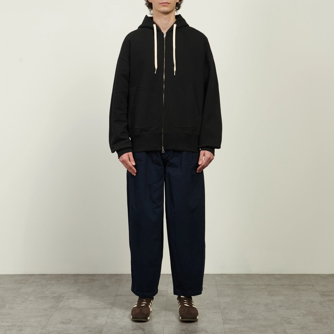 FrizmWORKS Мужская толстовка OG Heavyweight Hoodie Zip Up Parka