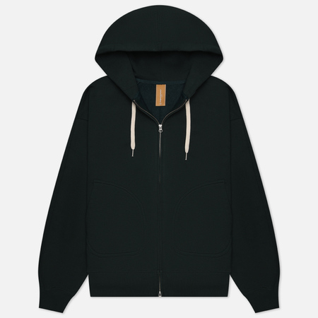 Мужская толстовка FrizmWORKS OG Heavyweight Hoodie Zip Up Parka, цвет зелёный, размер M