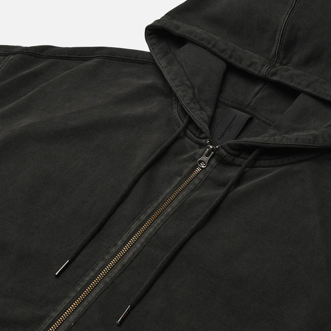 FrizmWORKS Мужская толстовка OG Pigment Dyeing Hoodie Zip Up Parka