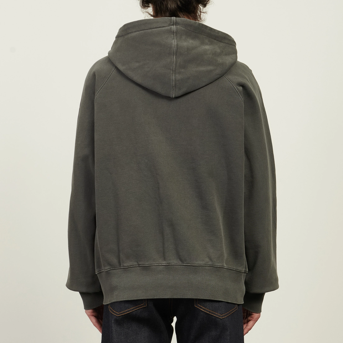 FrizmWORKS Мужская толстовка OG Pigment Dyeing Hoodie Zip Up Parka