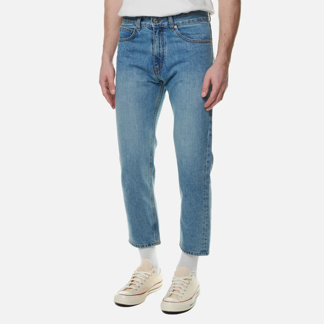 FrizmWORKS Мужские джинсы OG Tapered Ankle Denim