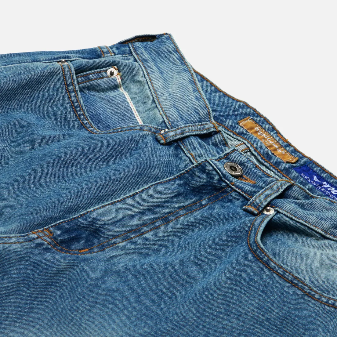 FrizmWORKS Мужские джинсы OG Selvedge Ankle Denim