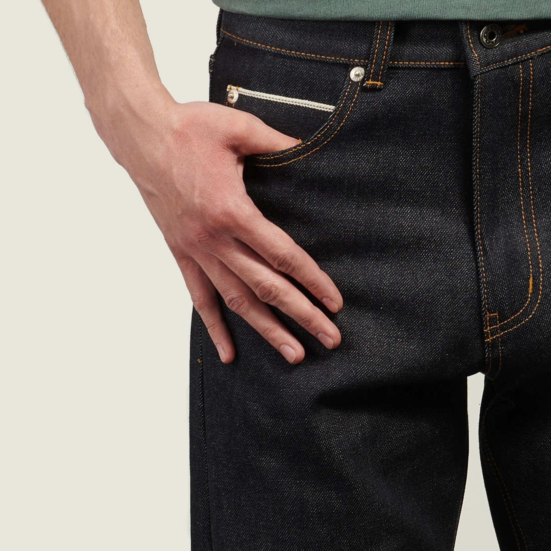 FrizmWORKS Мужские джинсы OG Selvedge Regular Denim