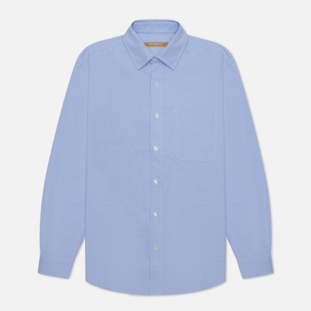 фото Мужская рубашка frizmworks og oxford oversized, цвет голубой, размер l