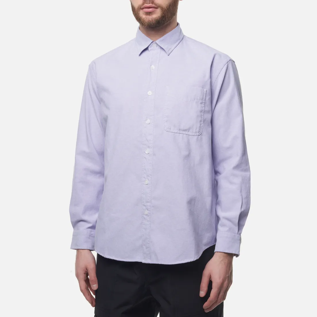 FrizmWORKS Мужская рубашка OG Oxford Oversized