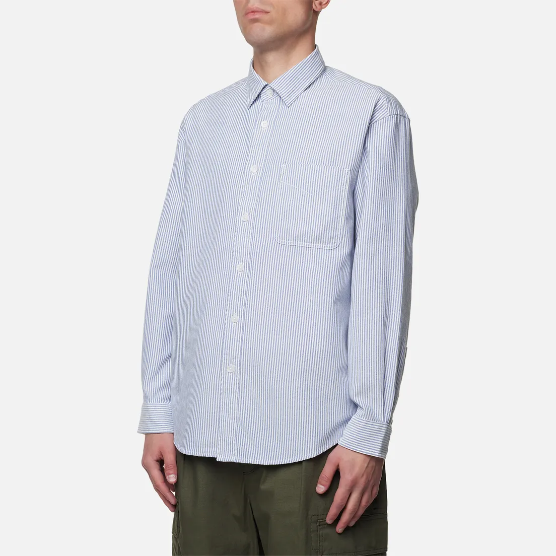 FrizmWORKS Мужская рубашка OG Stripe Oversized