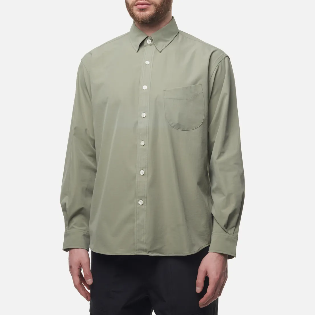 FrizmWORKS Мужская рубашка OG Double Poplin Relax