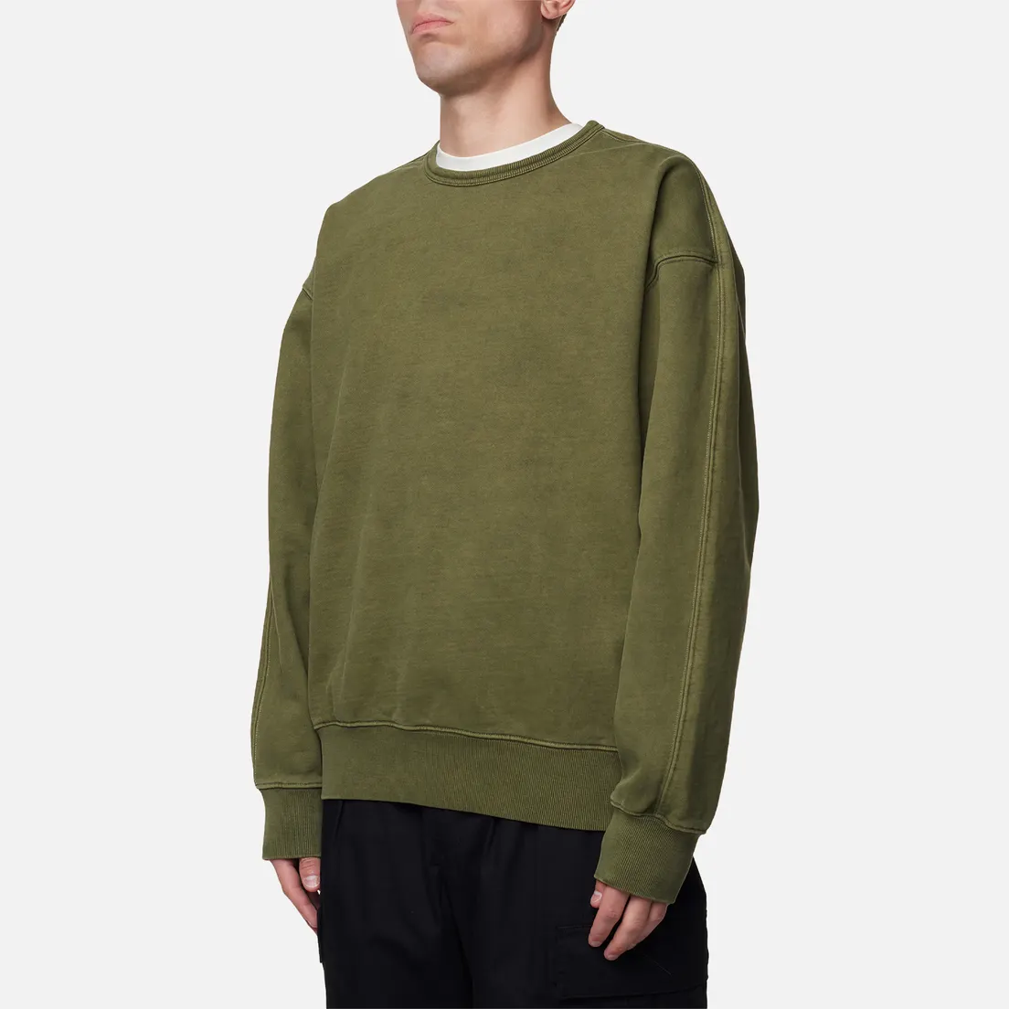 FrizmWORKS Мужская толстовка OG Pigment Dyeing Crew Neck