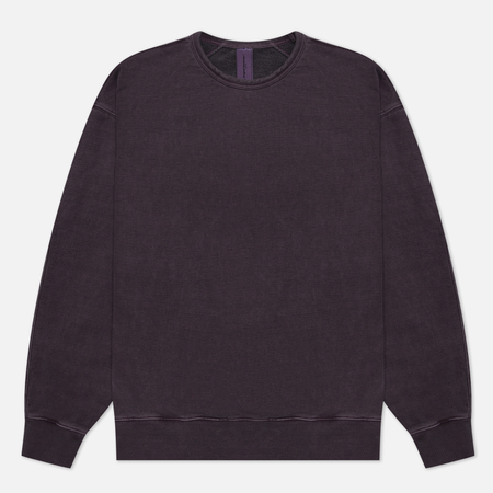 фото Мужская толстовка frizmworks og pigment dyeing crew neck, цвет фиолетовый, размер m
