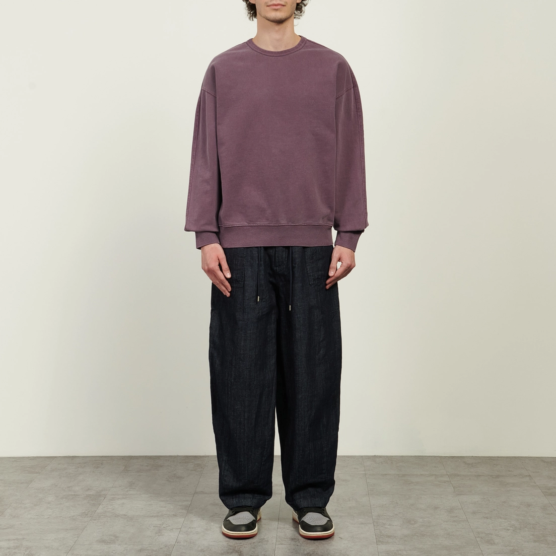 FrizmWORKS Мужская толстовка OG Pigment Dyeing Crew Neck 003