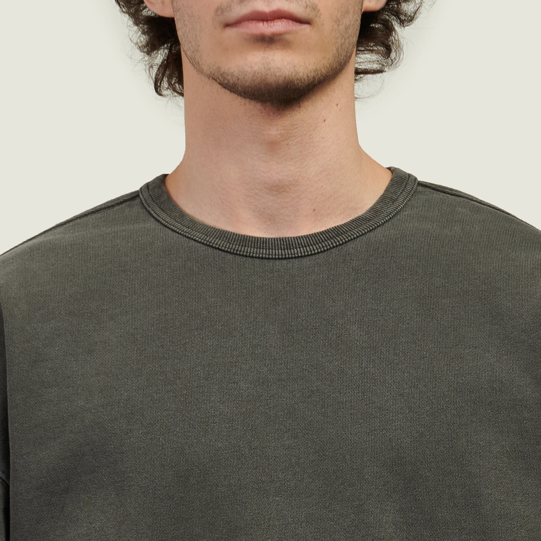 FrizmWORKS Мужская толстовка OG Pigment Dyeing Crew Neck 003