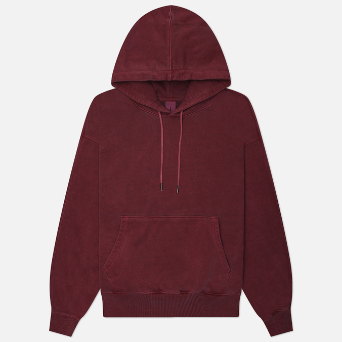Мужская толстовка FrizmWORKS OG Pigment Dyeing Hoodie, цвет бордовый