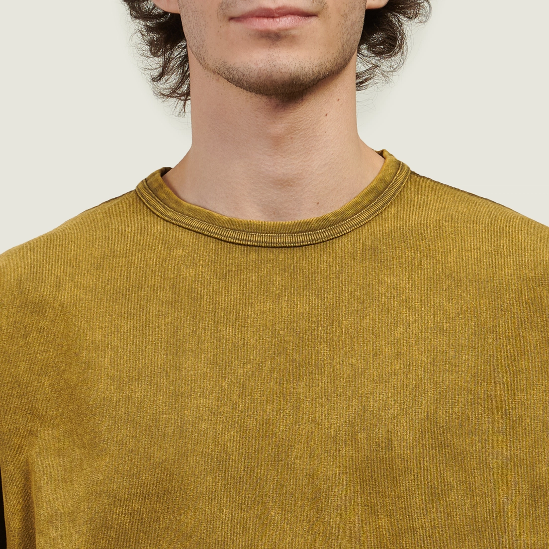 FrizmWORKS Мужская футболка OG Vintage Dyeing Half