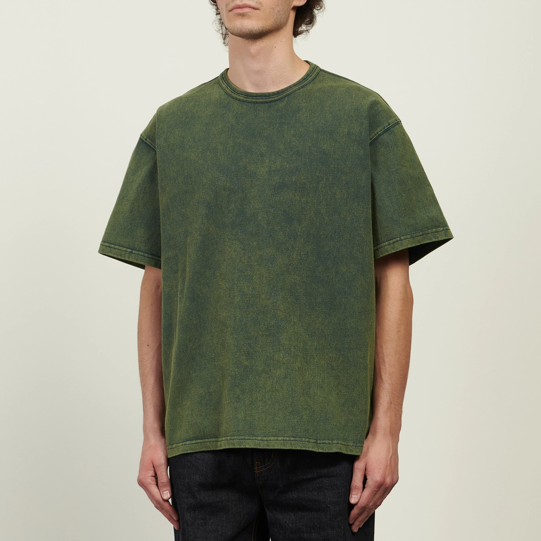 FrizmWORKS Мужская футболка OG Vintage Dyeing Half