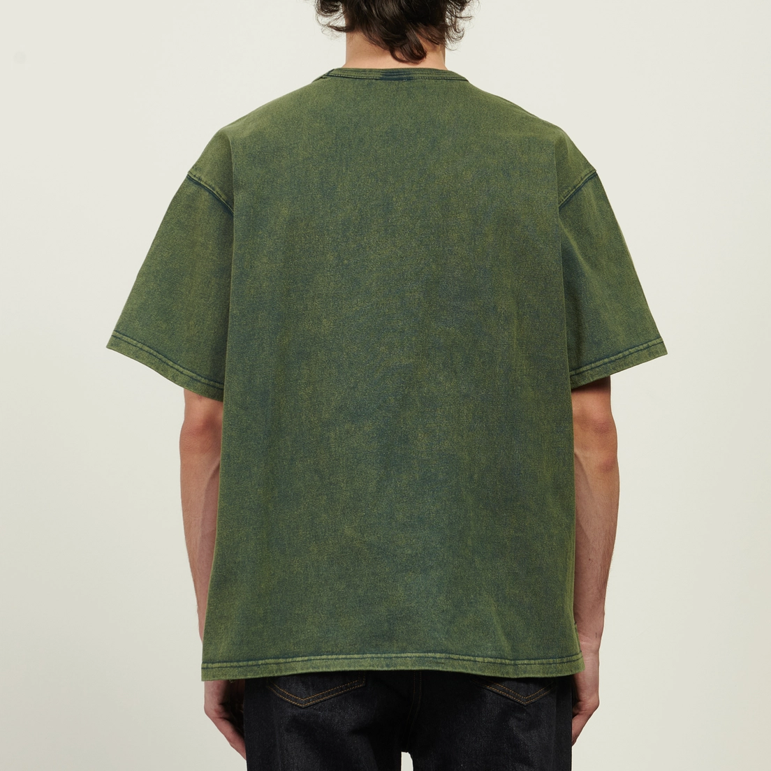 FrizmWORKS Мужская футболка OG Vintage Dyeing Half