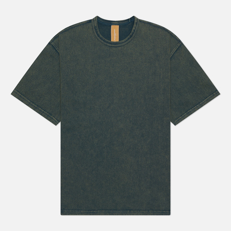Мужская футболка FrizmWORKS OG Vintage Dyeing Half, цвет зелёный, размер XL