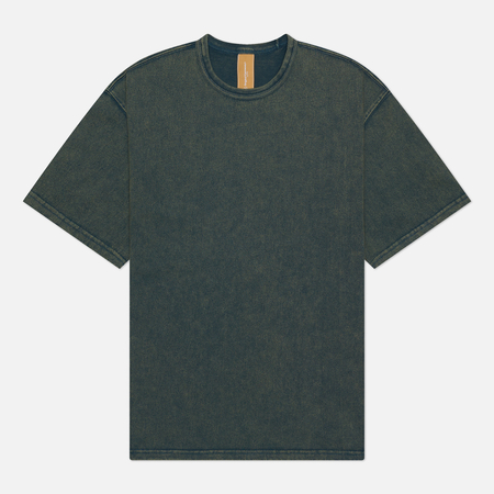 Мужская футболка FrizmWORKS OG Vintage Dyeing Half, цвет зелёный, размер L