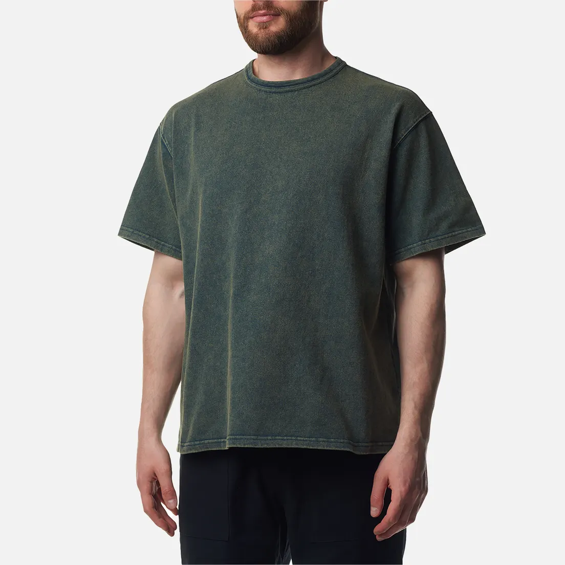 FrizmWORKS Мужская футболка OG Vintage Dyeing Half