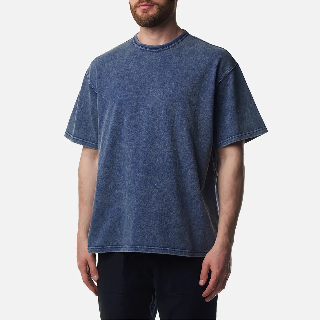 FrizmWORKS Мужская футболка OG Vintage Dyeing Half