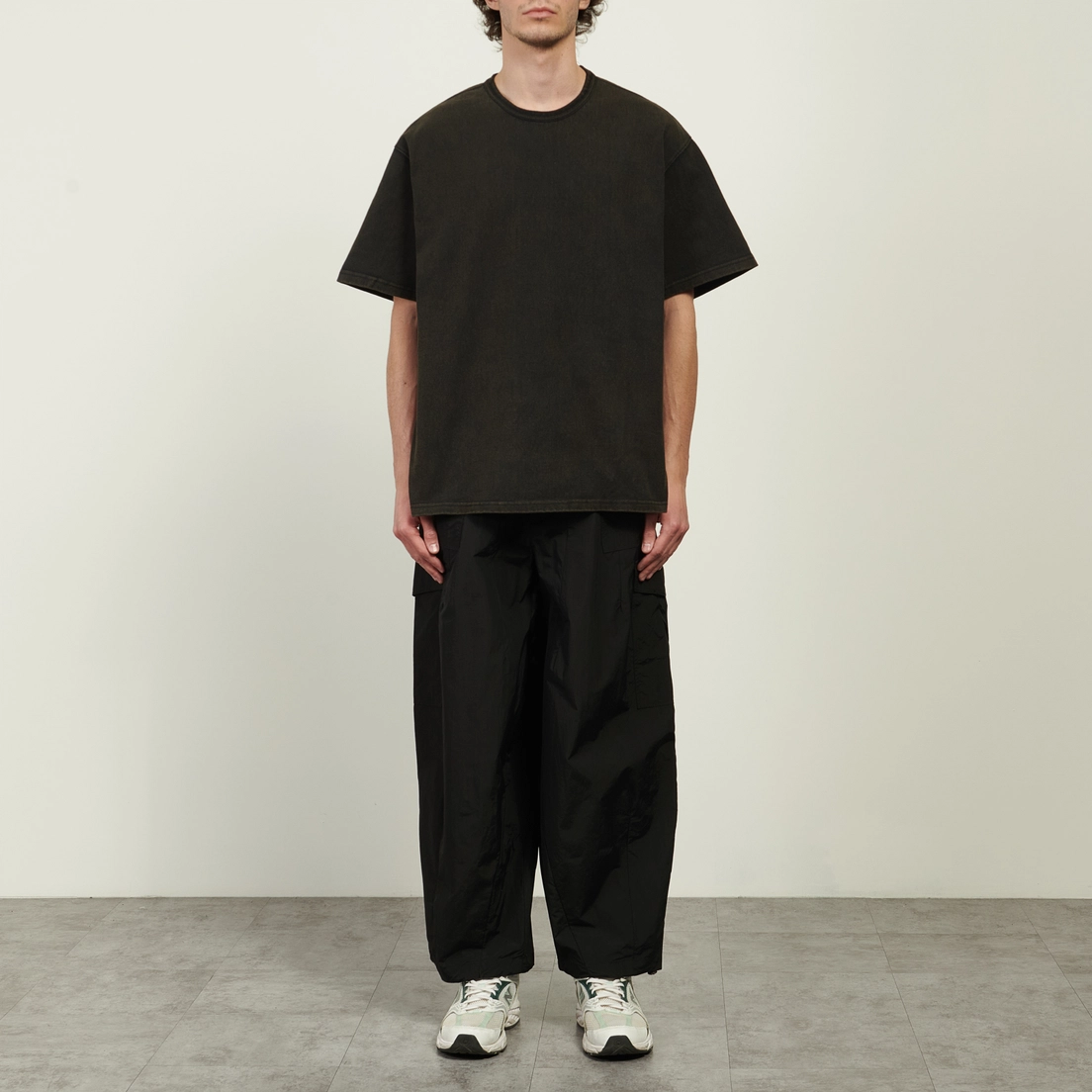 FrizmWORKS Мужская футболка OG Vintage Dyeing Half