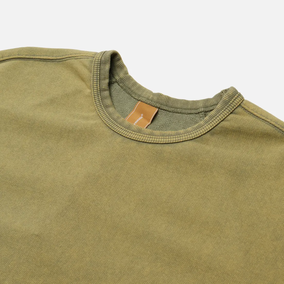 FrizmWORKS Мужская толстовка OG Vintage Dyeing Crew Neck