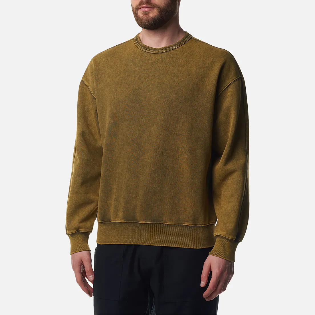 FrizmWORKS Мужская толстовка OG Vintage Dyeing Crew Neck