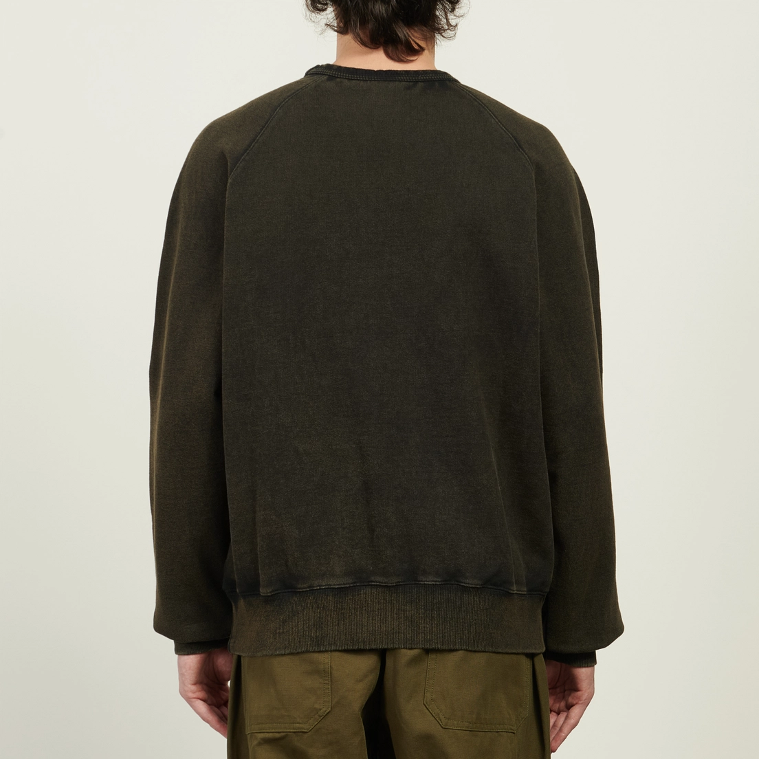 FrizmWORKS Мужская толстовка OG Vintage Dyeing Crew Neck