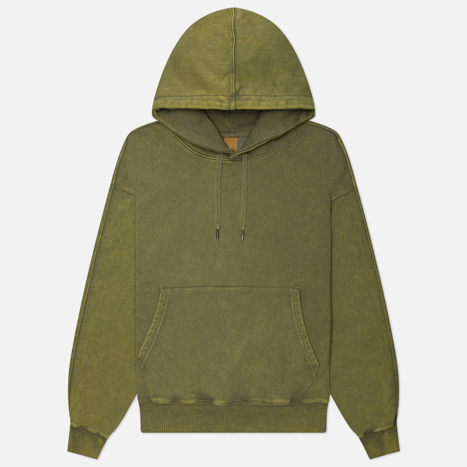Мужская толстовка FrizmWORKS OG Vintage Dyeing Pullover Hoodie, цвет жёлтый