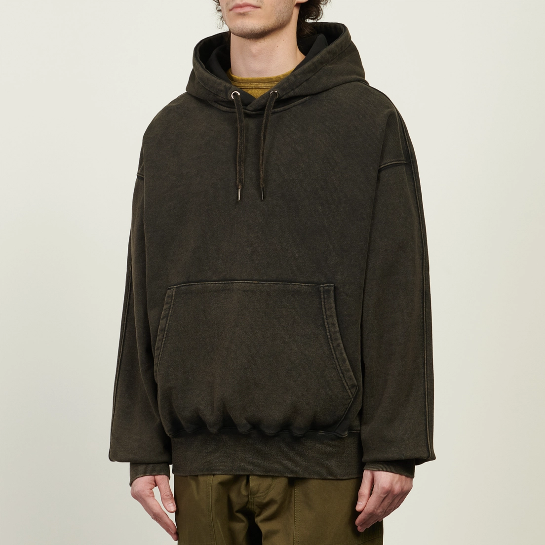 FrizmWORKS Мужская толстовка OG Vintage Dyeing Pullover Hoodie