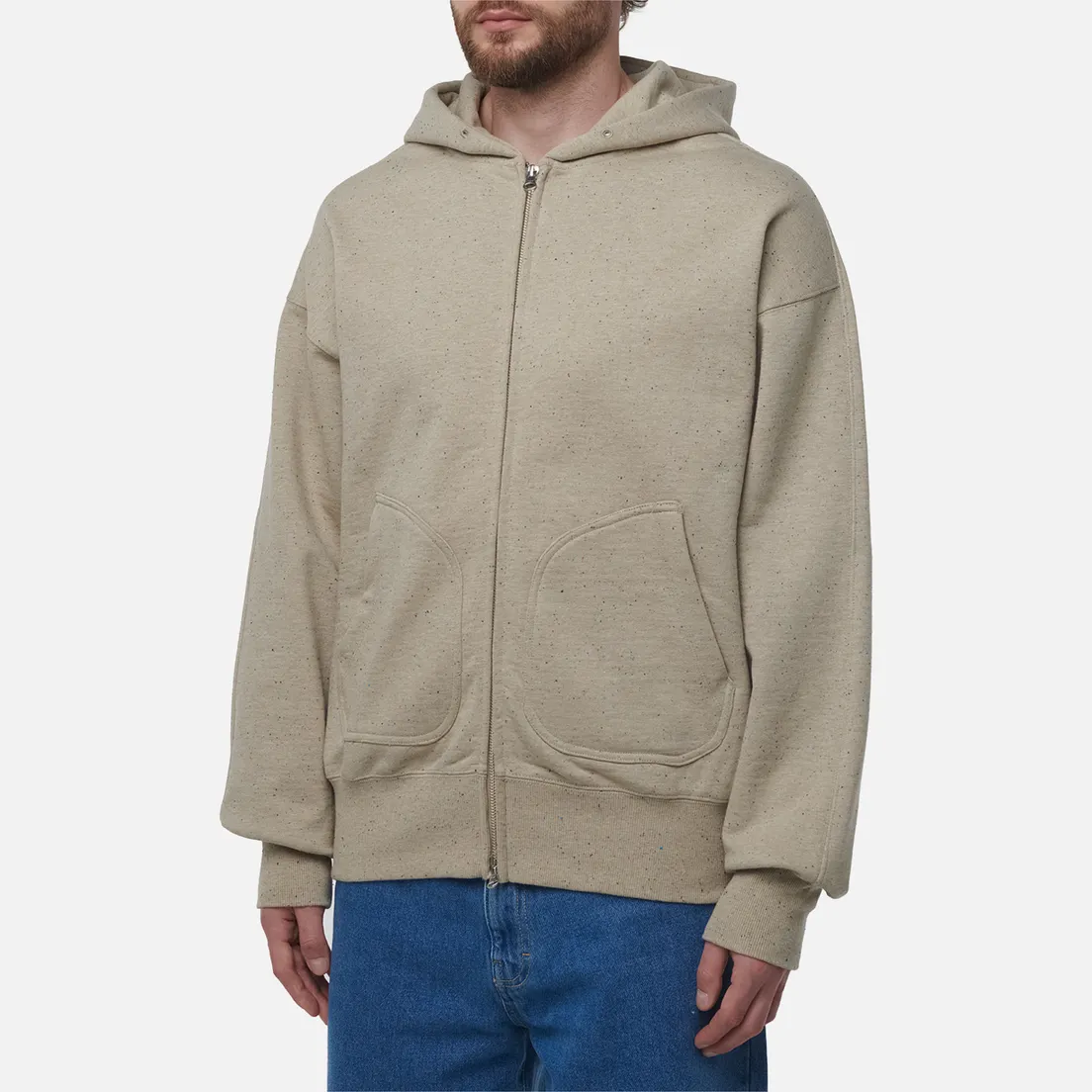 FrizmWORKS Мужская толстовка OG Bocaci Heavyweight Hoodie Zip Up Parka