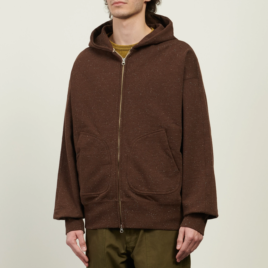 FrizmWORKS Мужская толстовка OG Bocaci Heavyweight Hoodie Zip Up Parka