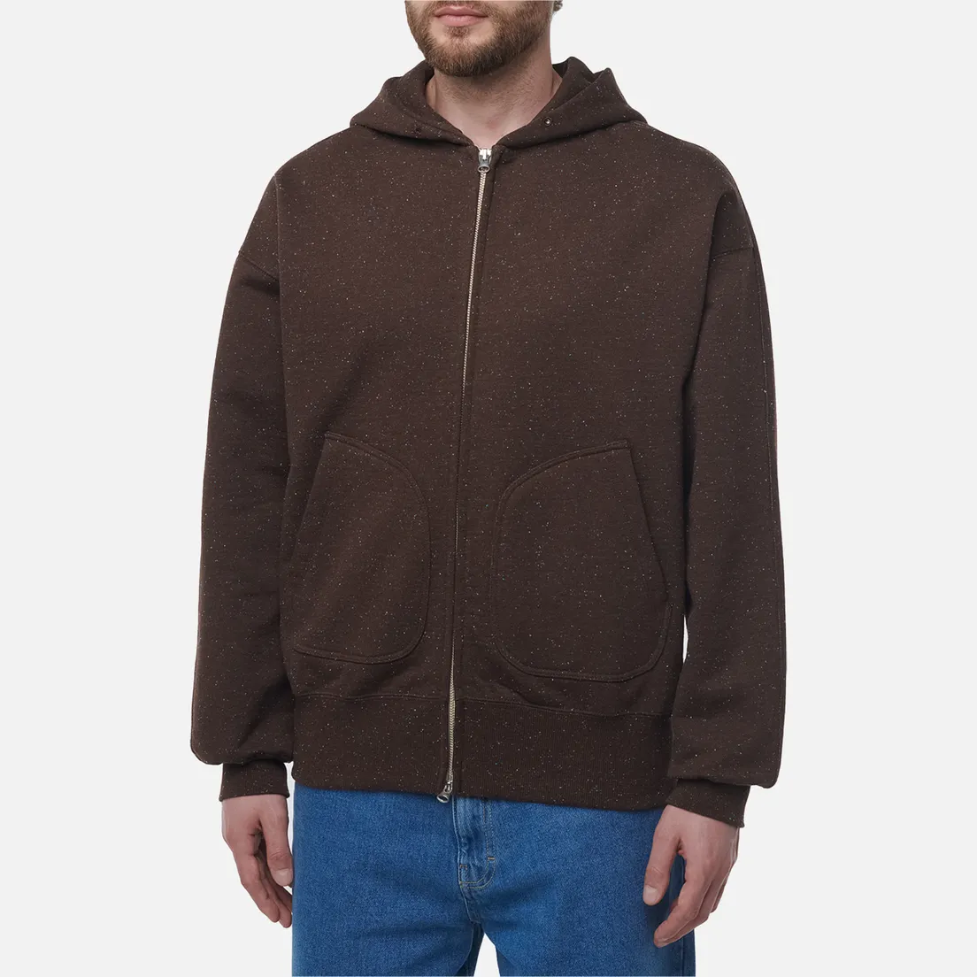 FrizmWORKS Мужская толстовка OG Bocaci Heavyweight Hoodie Zip Up Parka