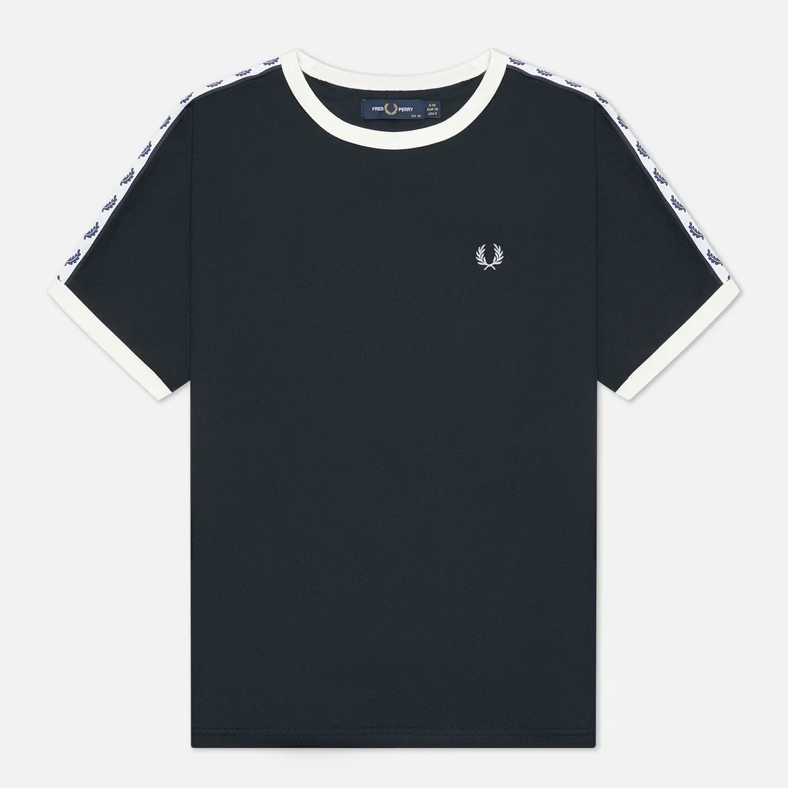 Fred Perry Женская футболка Boxy Taped Ringer