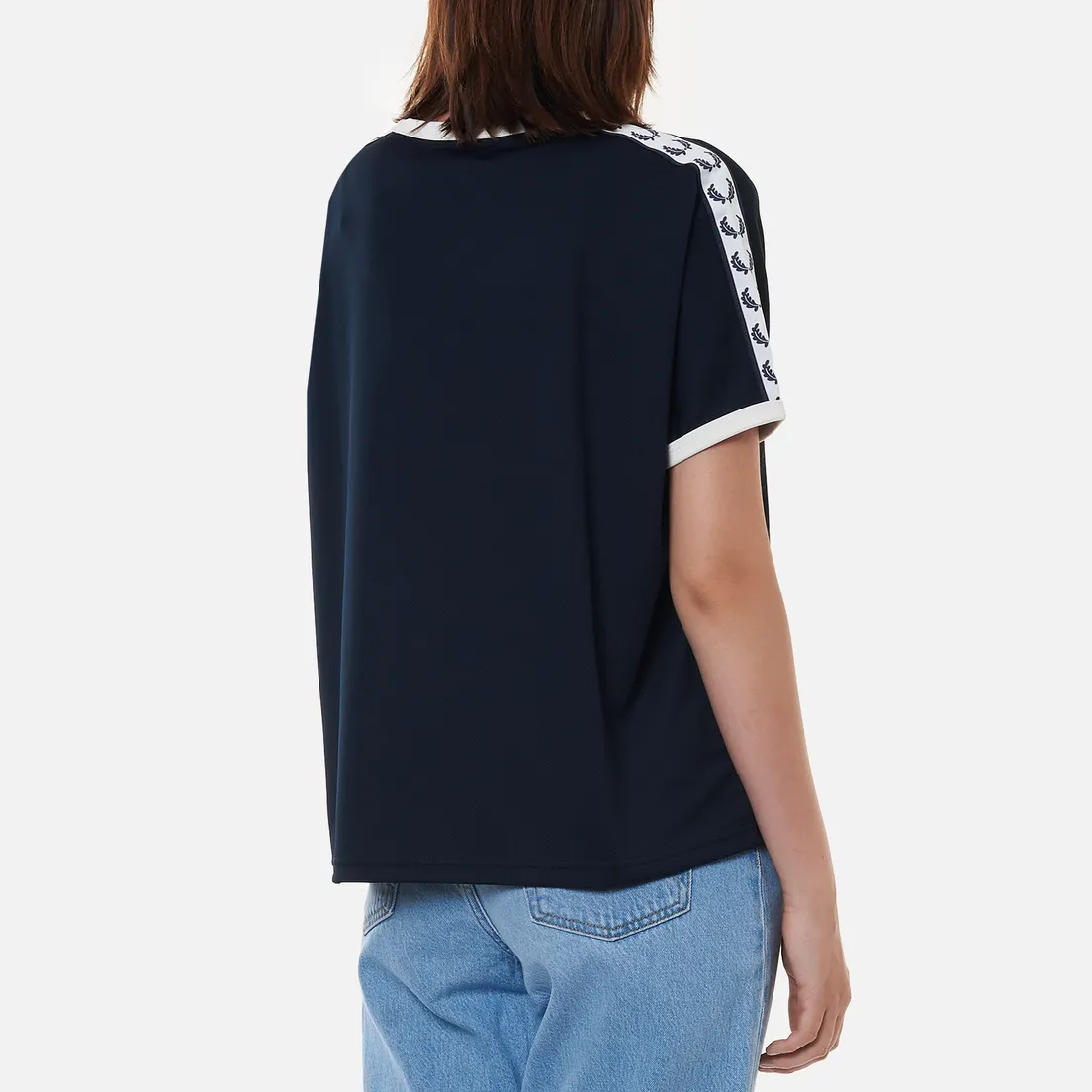 Fred Perry Женская футболка Boxy Taped Ringer
