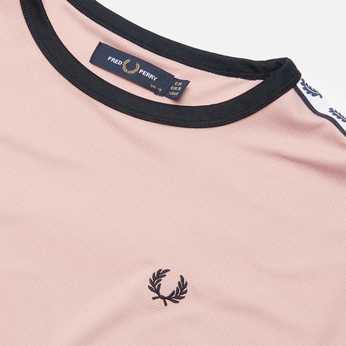Fred Perry Женская футболка Boxy Taped Ringer