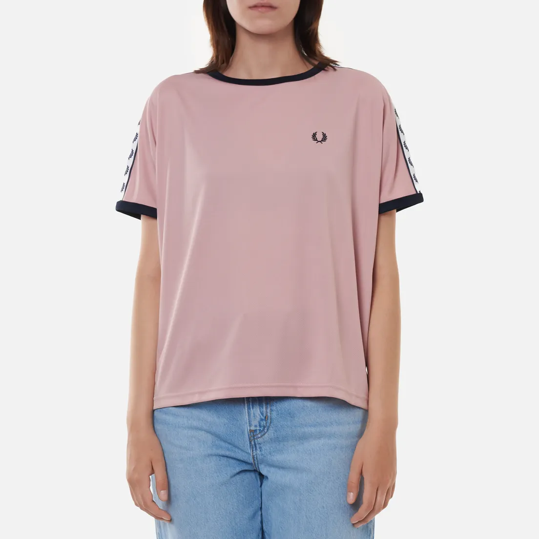 Fred Perry Женская футболка Boxy Taped Ringer