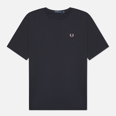 Женская футболка Fred Perry Crew Neck цвет синий размер M 3500₽