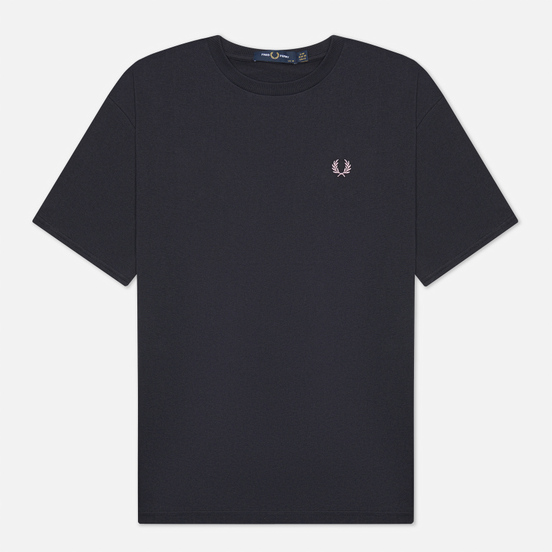 Женская футболка Fred Perry Crew Neck Navy