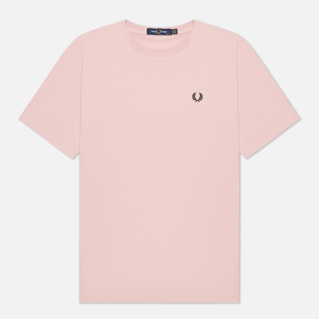 Женская футболка Fred Perry Crew Neck цвет розовый размер S 3500₽