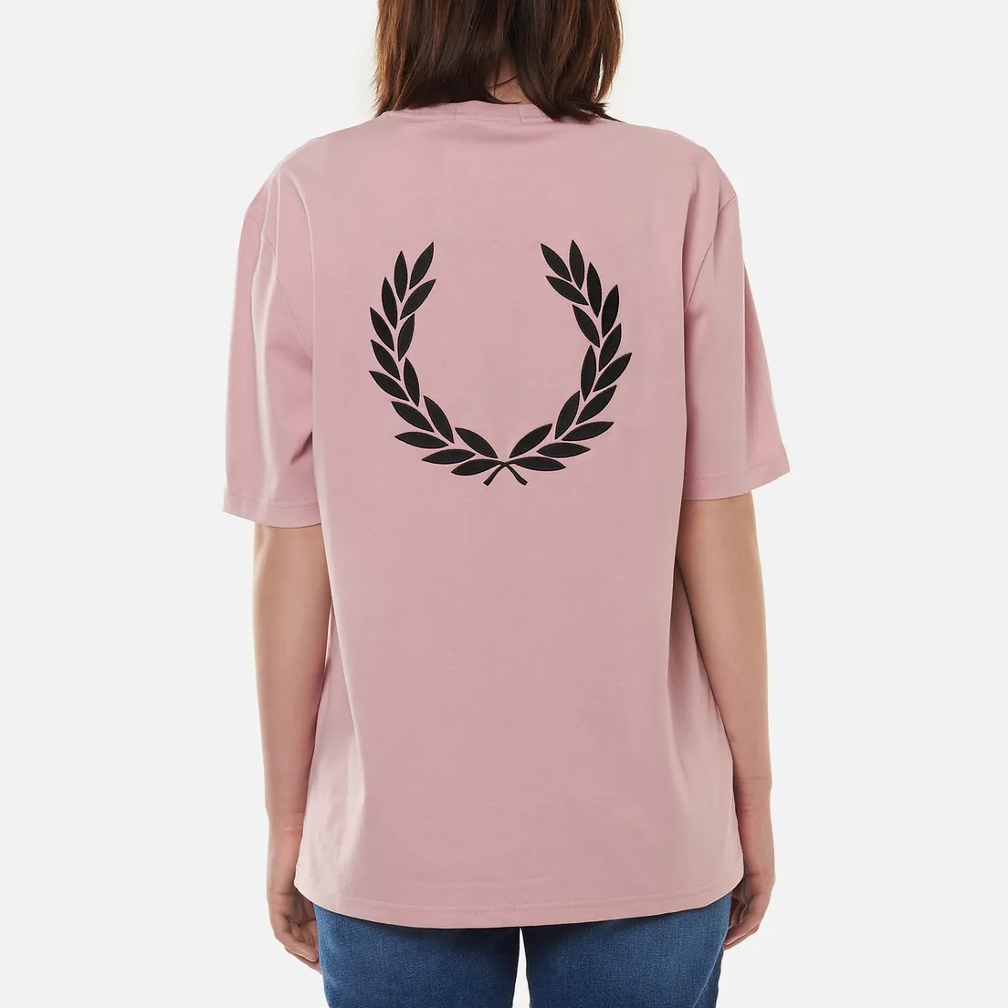 Fred Perry Женская футболка Oversized Badge Detail