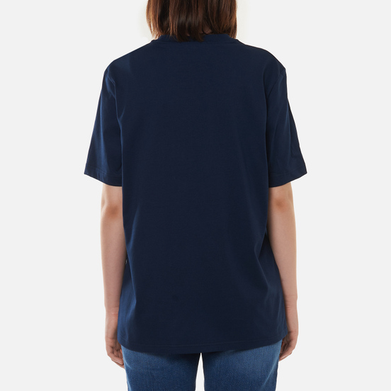 Женская футболка Fred Perry Printed Graphic Carbon Blue