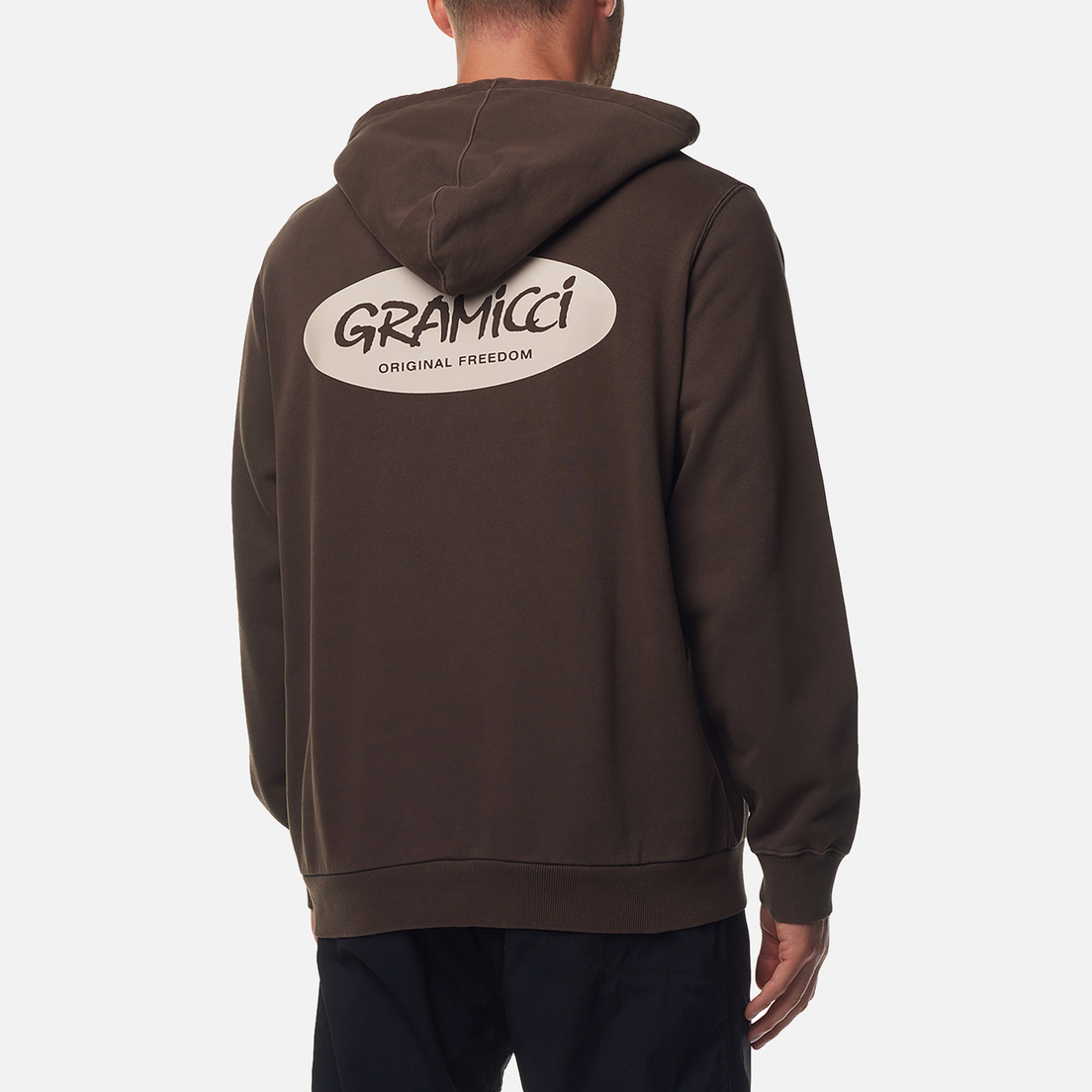 Gramicci Мужская толстовка Original Freedom Oval Hoodie