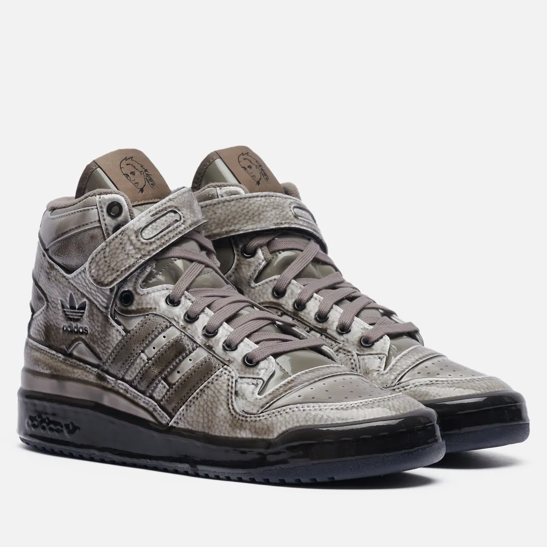 adidas Originals Кроссовки x Jeremy Scott Forum Dipped