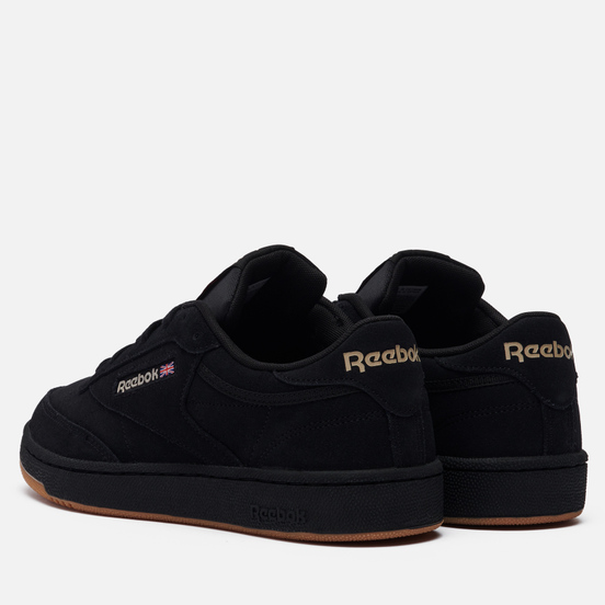 Кроссовки Reebok Club C 85 Core Black/Modern Beige/Reebok Rubber Gum