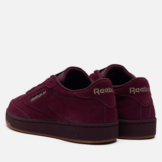 Кроссовки Reebok Club C 85 Maroon/Modern Beige/Reebok Rubber Gum