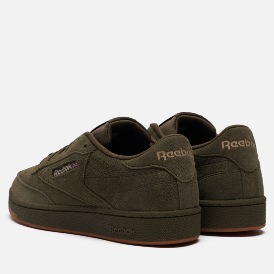 Кроссовки Reebok Club C 85 Army Green/Modern Beige/Reebok Rubber